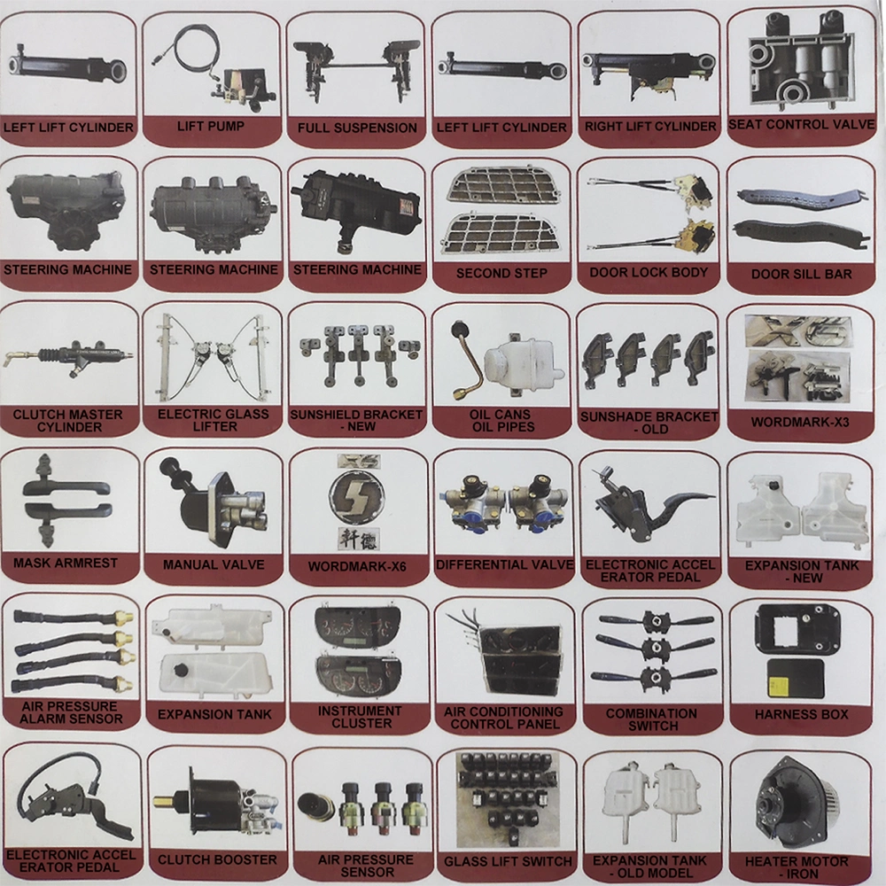 Sinotruk gearbox accessories original heavy truck parts for Auman Sinotruk Shaanxi Automobile